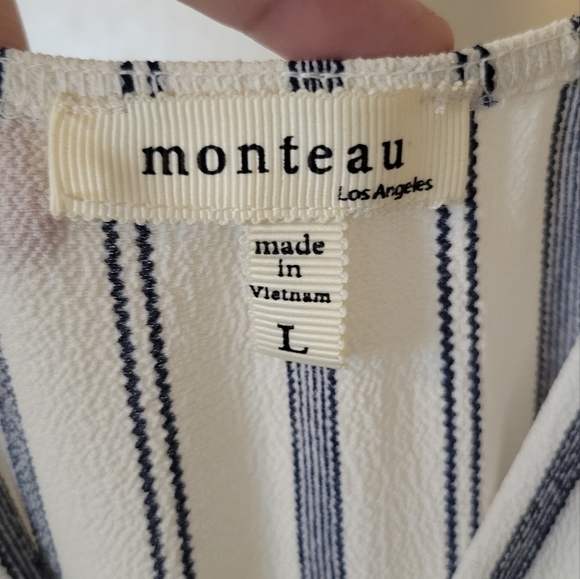 summer wrap around tie dress - Picture 3 of 3